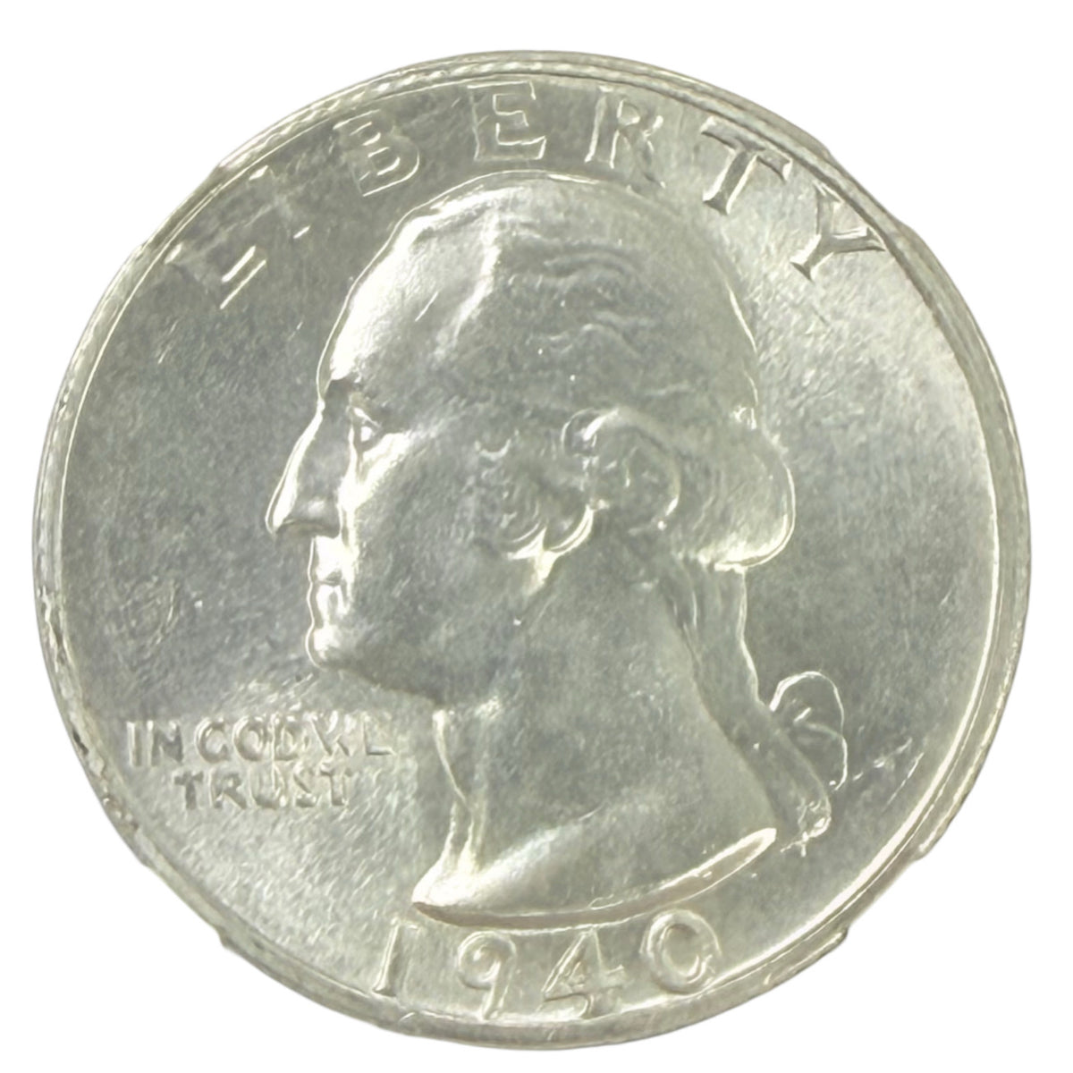1940-S Washington Quarter NGC MS65