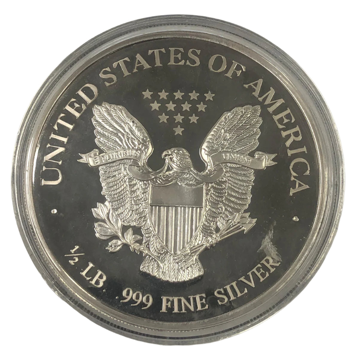 American Historic Society 6 oz 1/2 Pound Silver Eagle Round (In Cap Only)