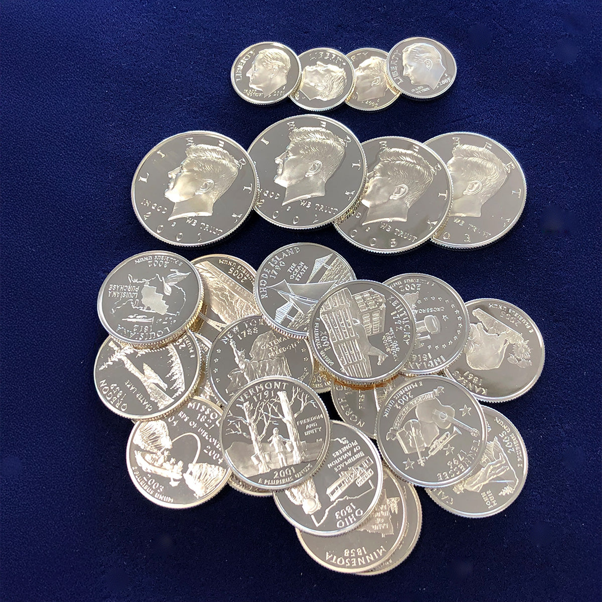 $7.40 FV Modern 90% Silver