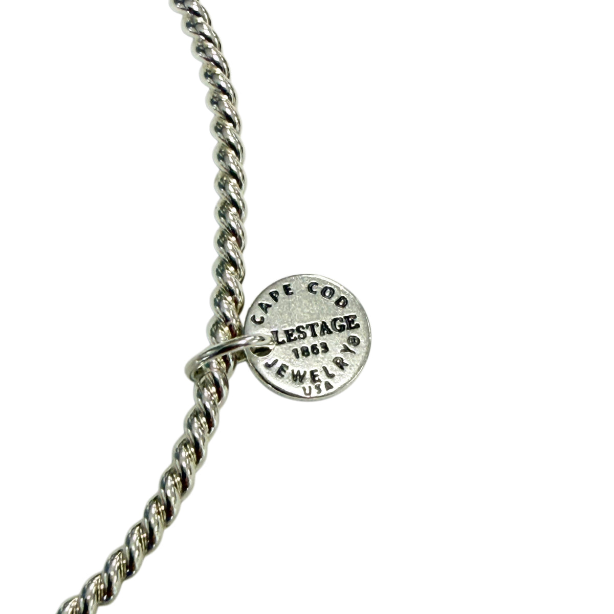 Lestage Cape Cod Twisted Silver & Gold Bracelet