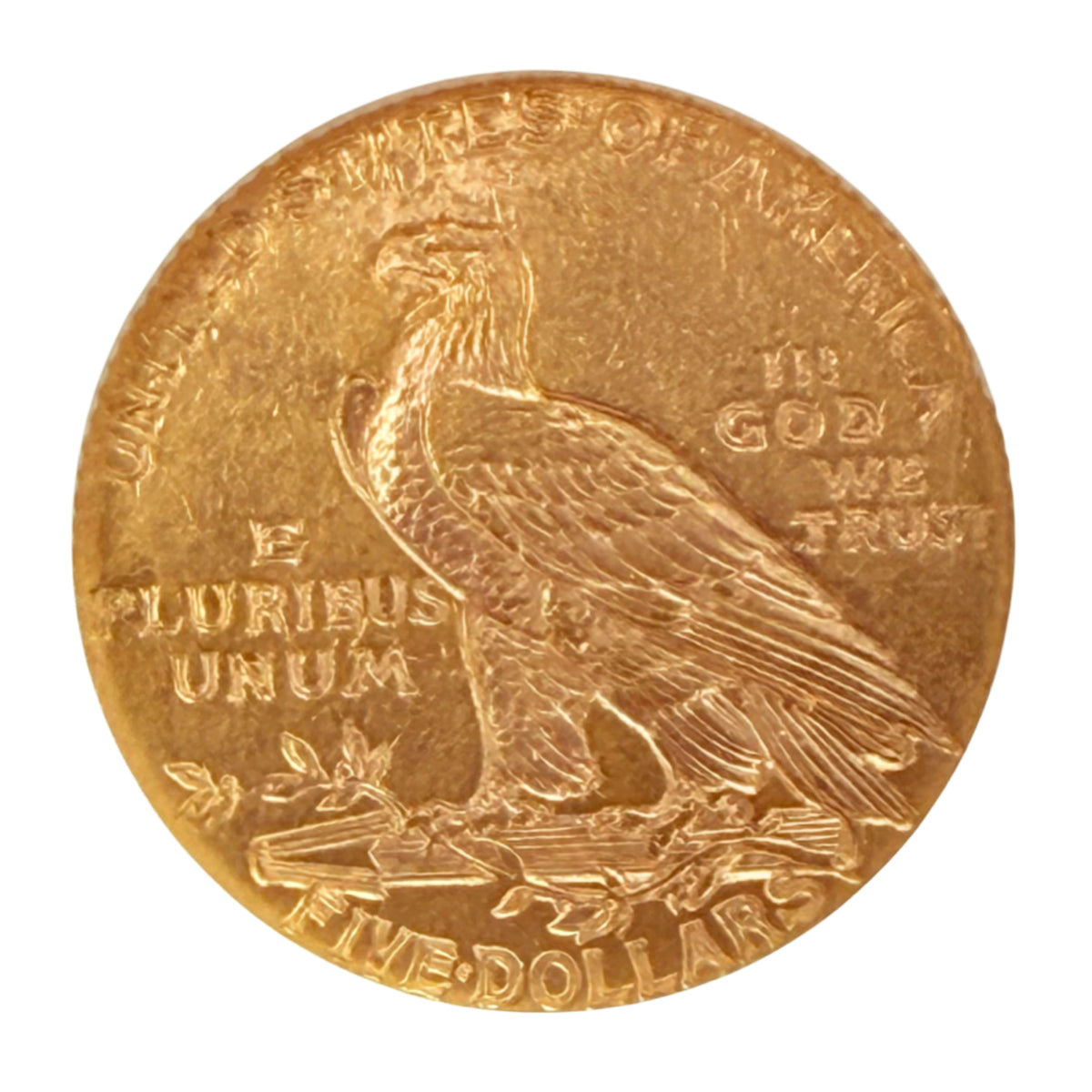 1915 $5 Indian Gold Half Eagle NGC MS61