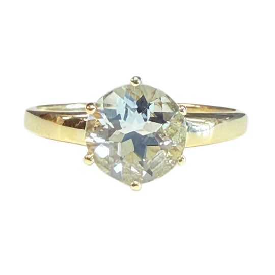 10k Gold & Aquamarine Ring