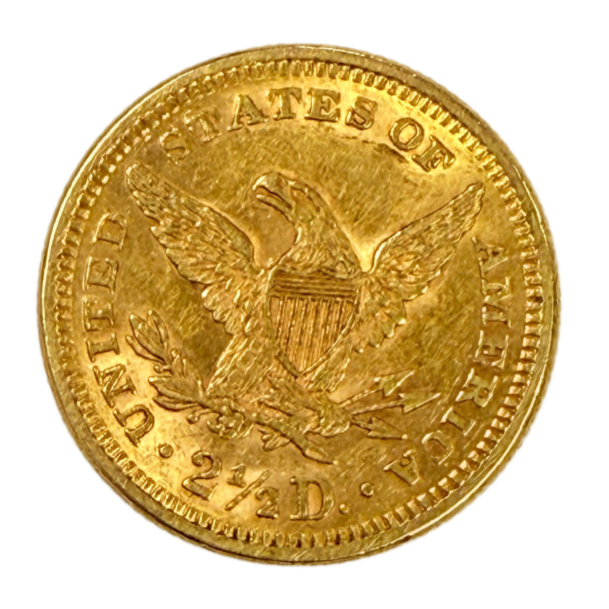 1878 $2.50 Liberty Gold Quarter Eagle (AU)