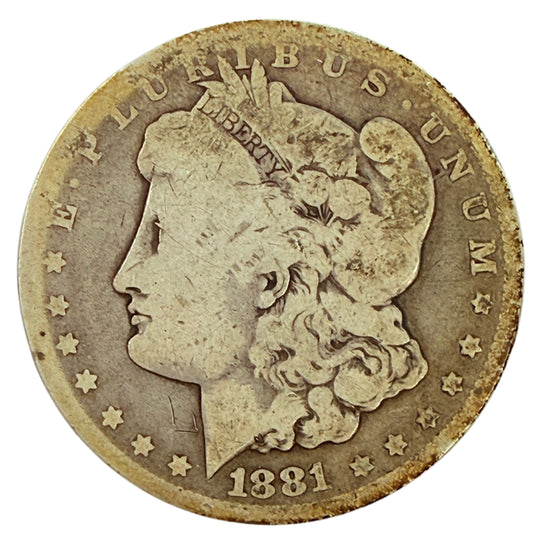 1881-CC Morgan Silver Dollar (G)