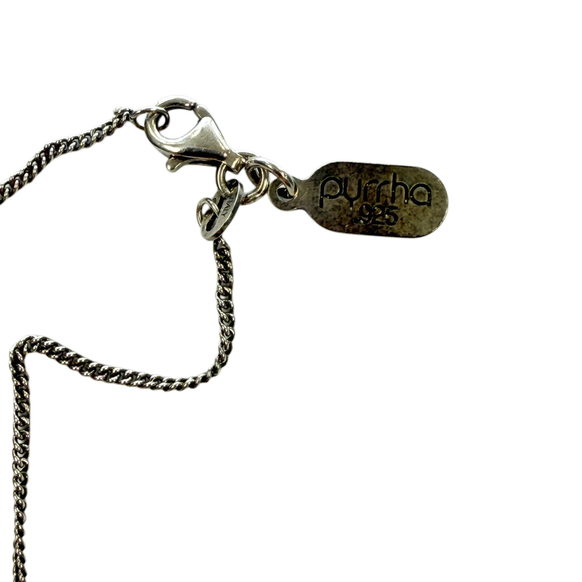 Pyrrha Silver Self Assurance Talisman Necklace