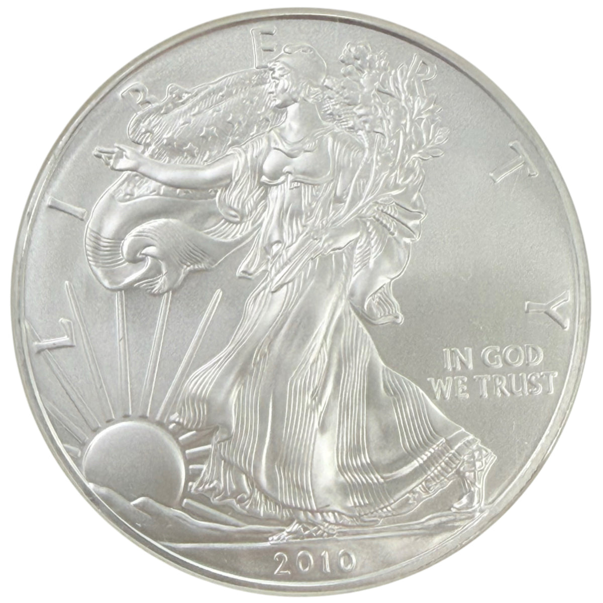 2010 1 oz American Silver Eagle NGC MS69