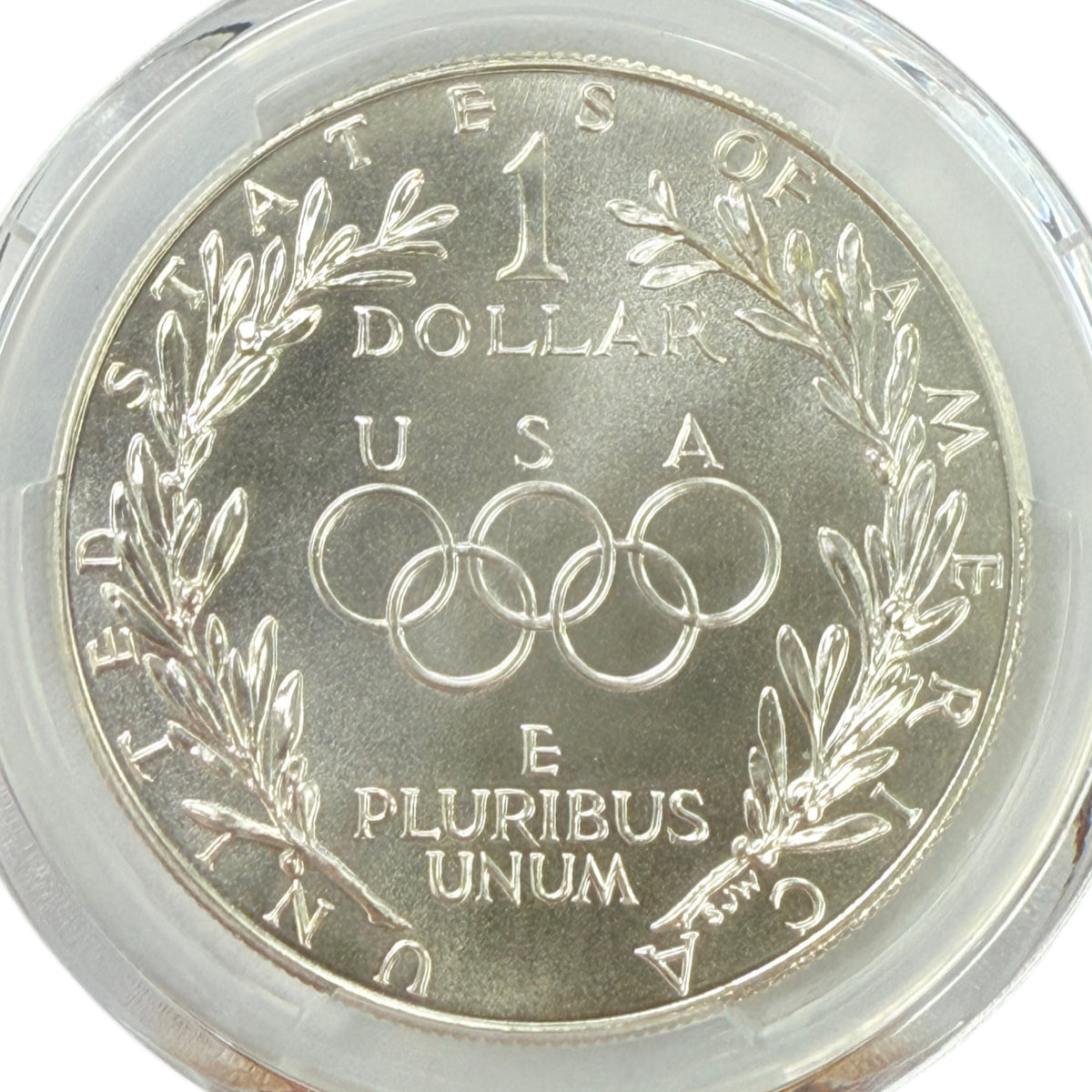 1988-S Olympic $1 Silver Commemorative PCGS MS69