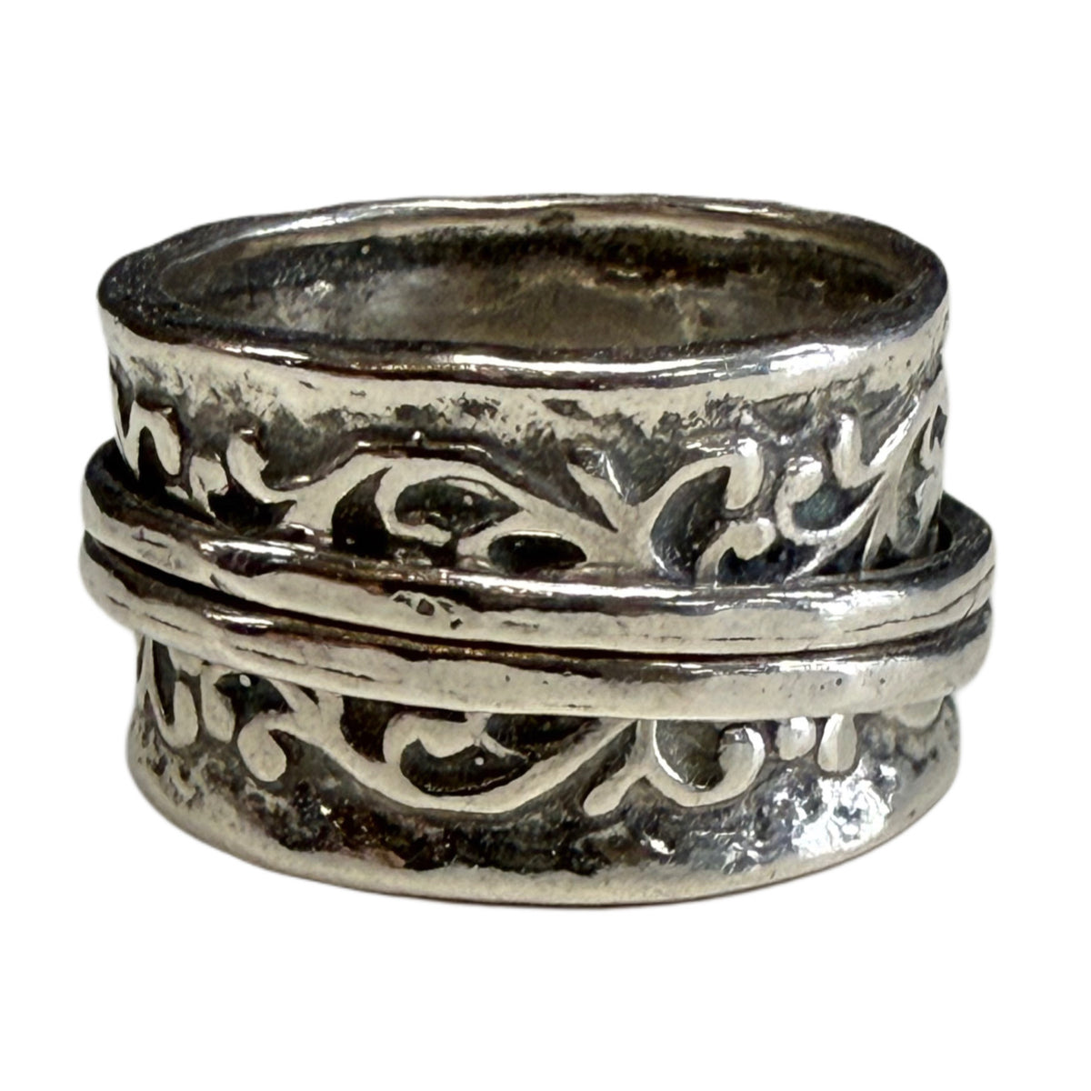 Silver Spinner Ring