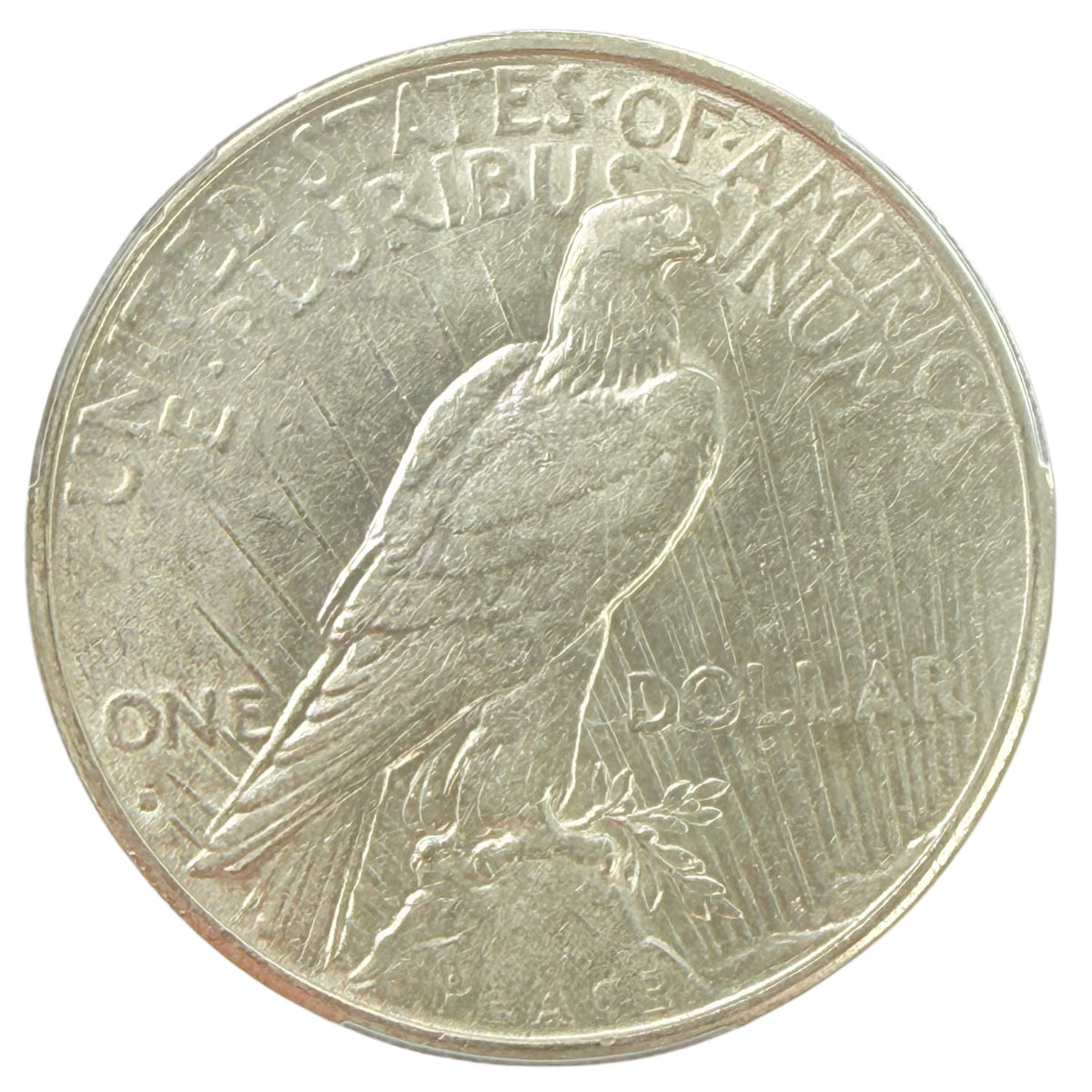 1935-S Peace Silver Dollar PCGS AU50