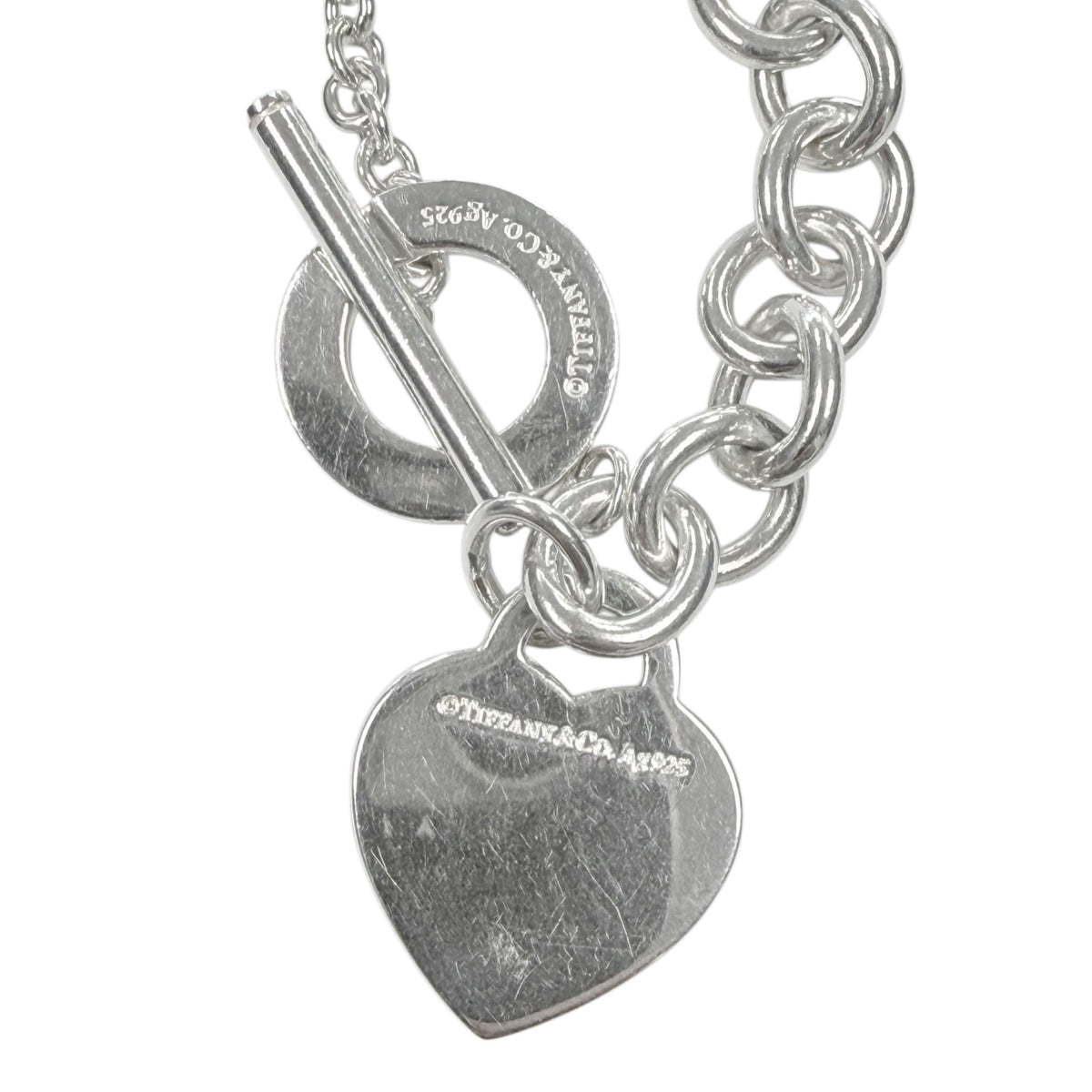 Tiffany & Co Heart Tag Necklace