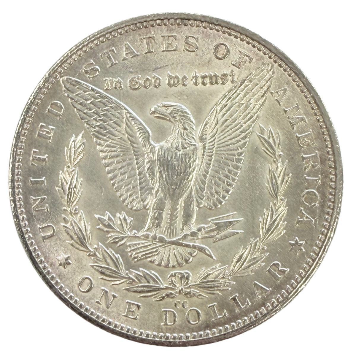 1880-CC Morgan Silver Dollar (Uncirculated Details)