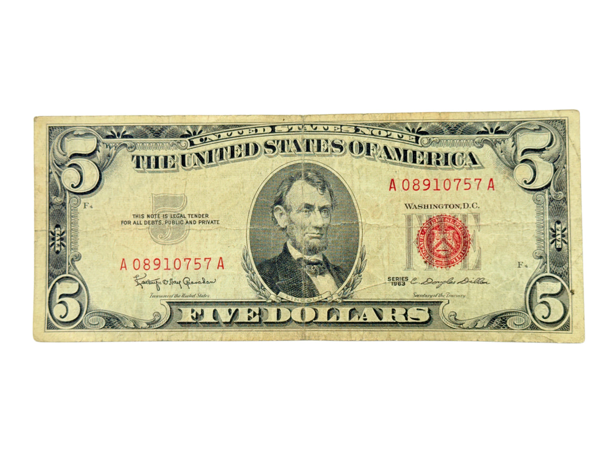 1963 $5 Legal Tender Note (Very Good)