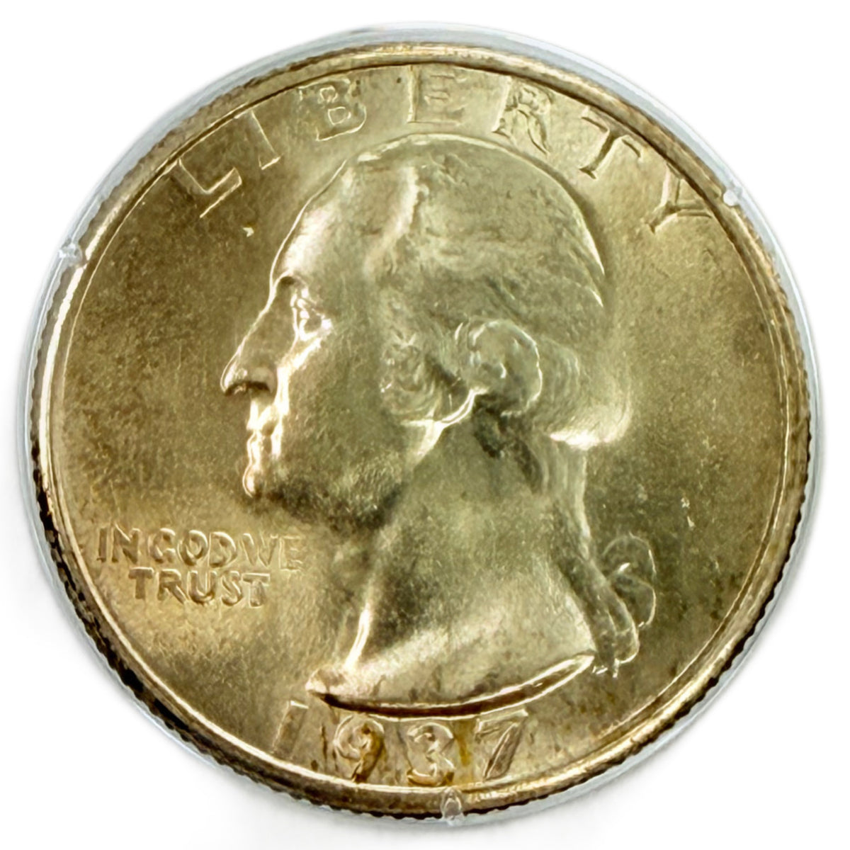 1937-S Washington Quarter PCGS MS65