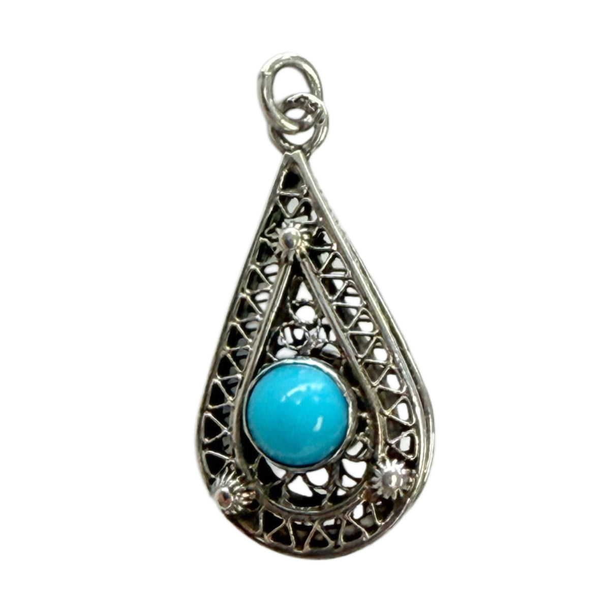 Silver & Turquoise Pendant