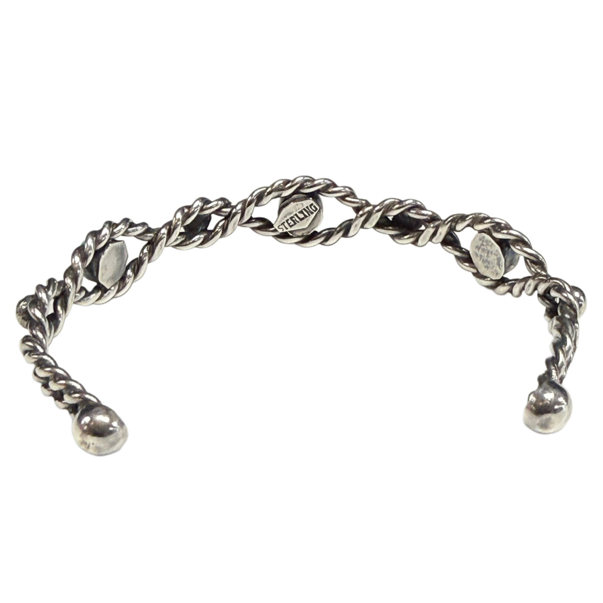 Silver & Turquoise Bangle