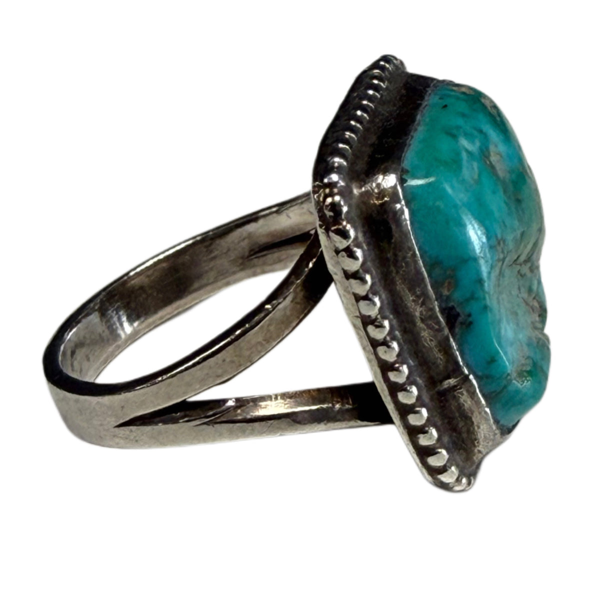 Native American Silver & Turquoise Ring
