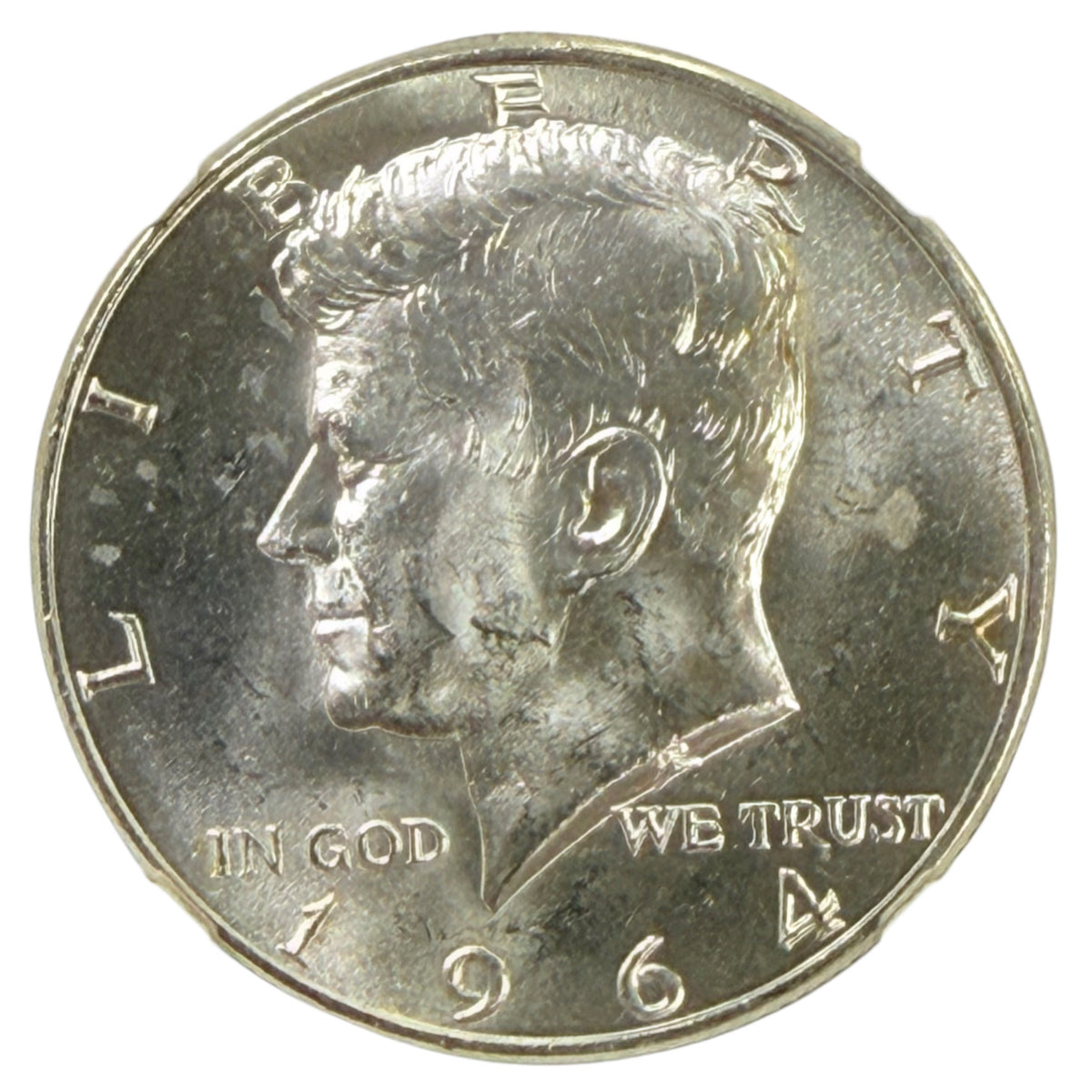 1964-D Kennedy Half Dollar NGC MS64