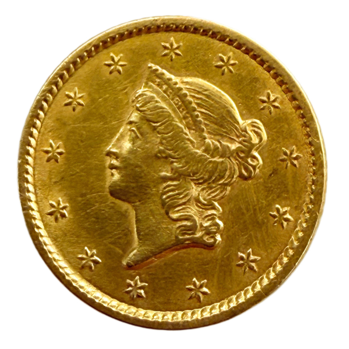 1853 Type 1 $1 Liberty Gold Coin (Low Premium)
