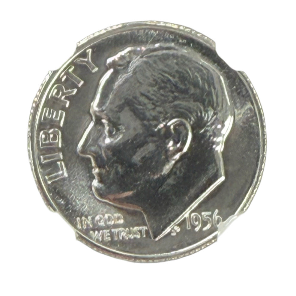 1956 Roosevelt Dime NGC PF66