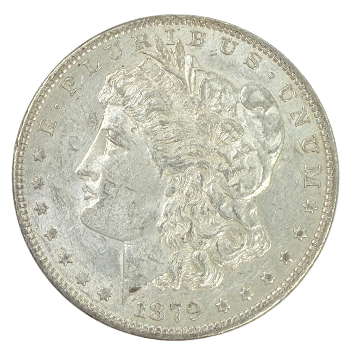 1879-O Morgan Silver Dollar (AU)