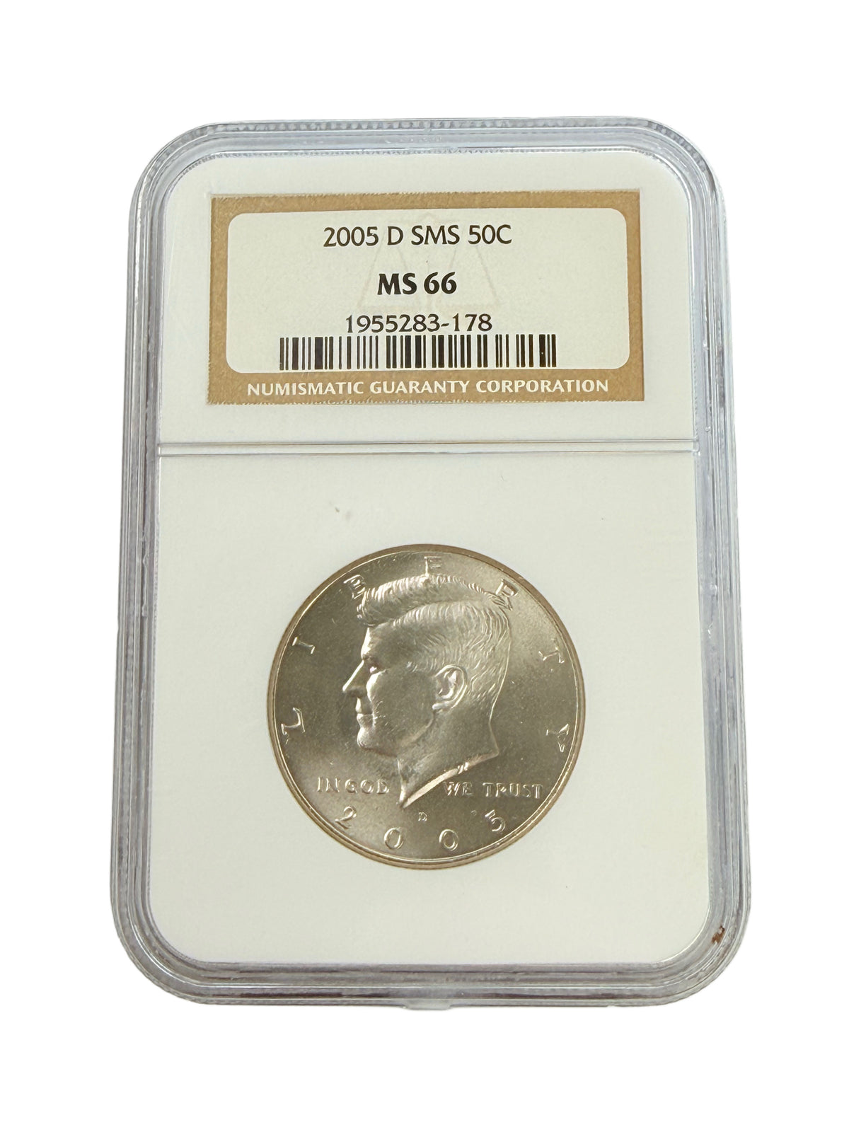 2005-D Kennedy Half Dollar NGC MS66