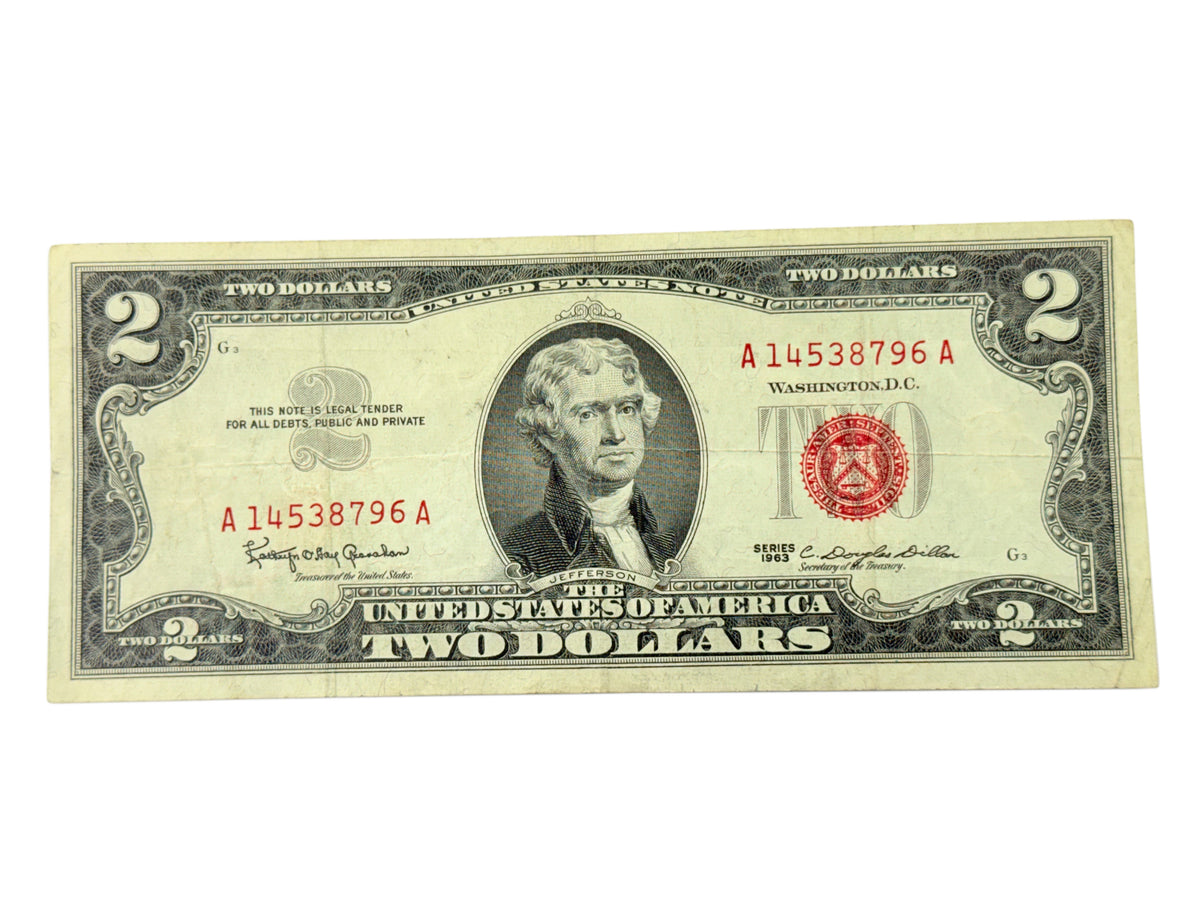 1963 $2 Legal Tender Note (VF)