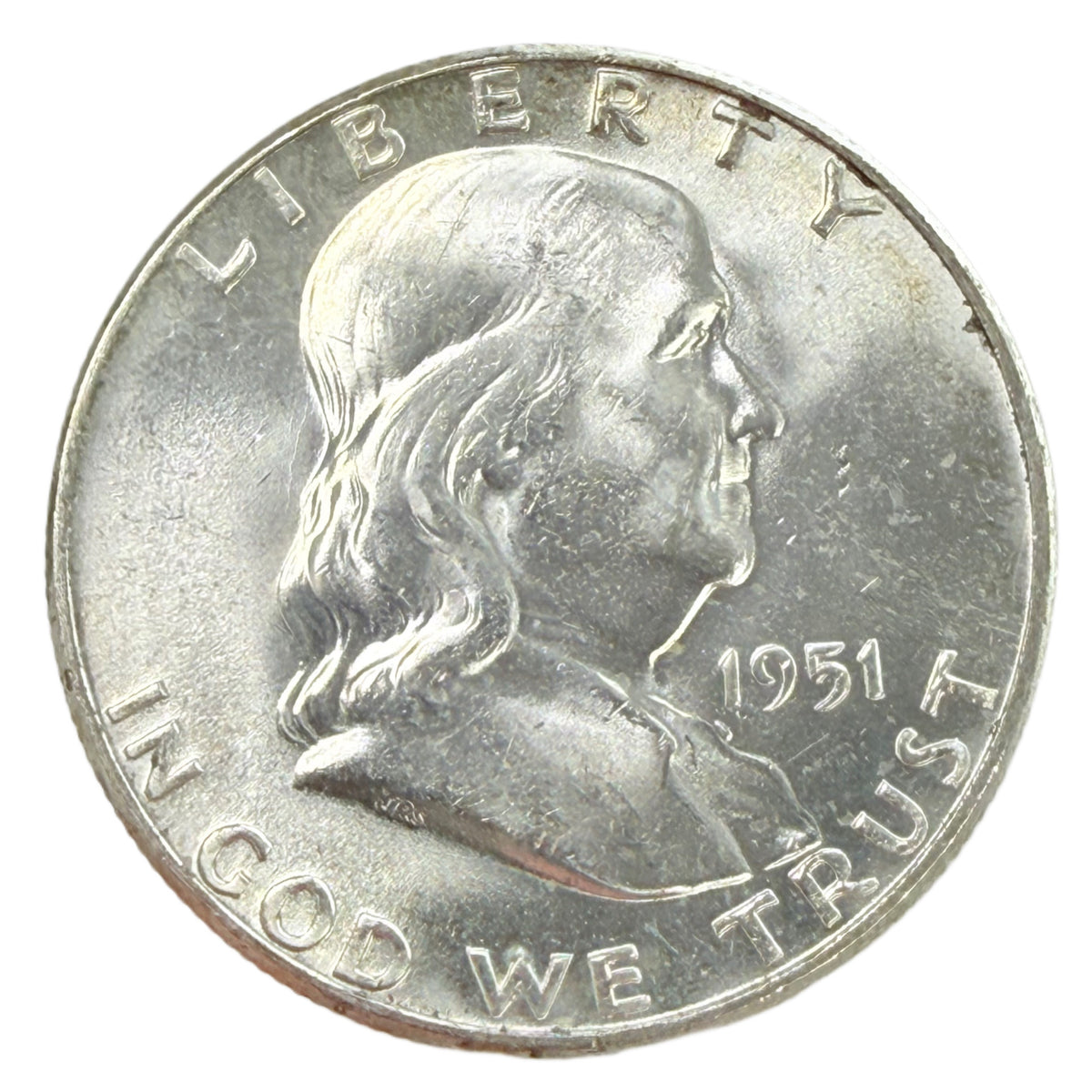 1951 Franklin Half Dollar (BU)