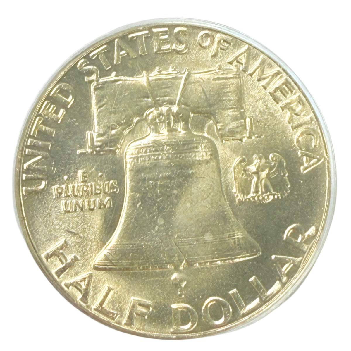 1955 Franklin Half Dollar PCGS MS64 FBL