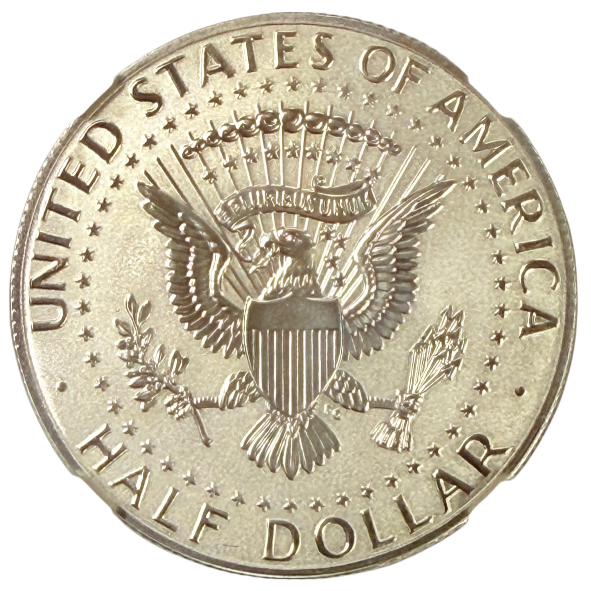 2019-S Kennedy Half Dollar Enhanced Reverse Proof NGC PF70