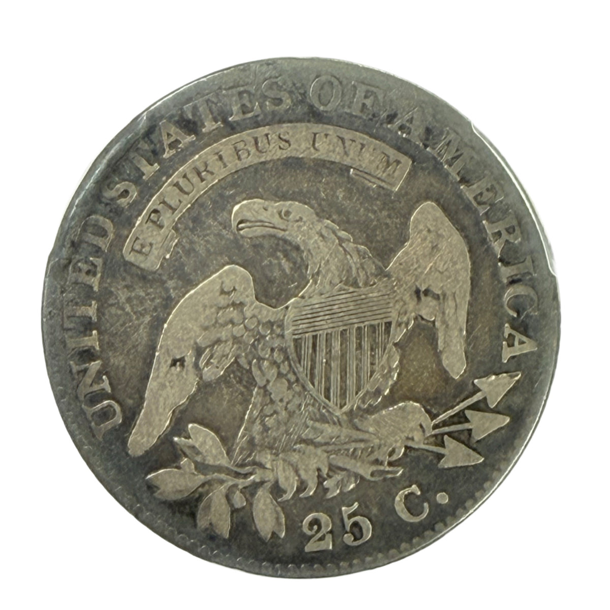 1821 Capped Bust Quarter PCGS VG10