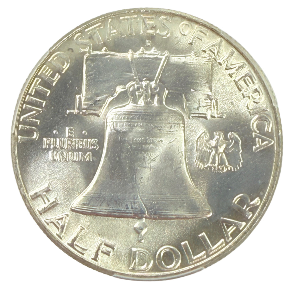 1961-D Franklin Half Dollar PCGS MS64 FBL