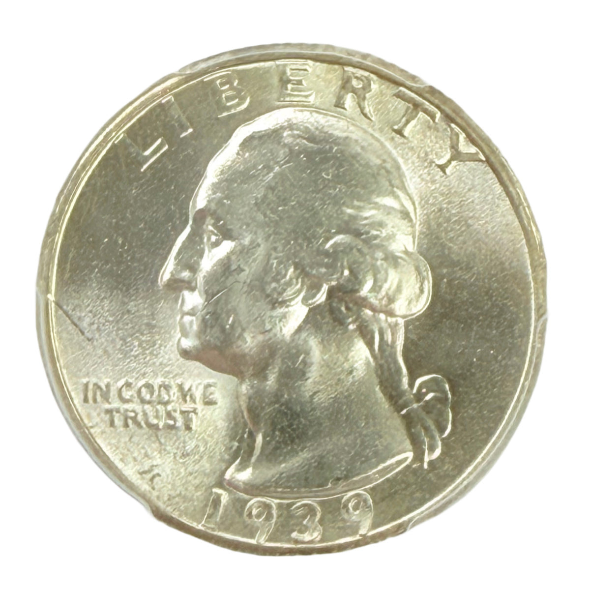 1939-D Washington Quarter PCGS MS65