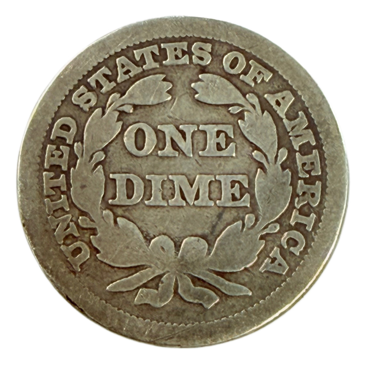 1849 Seated Liberty Dime (G Details)