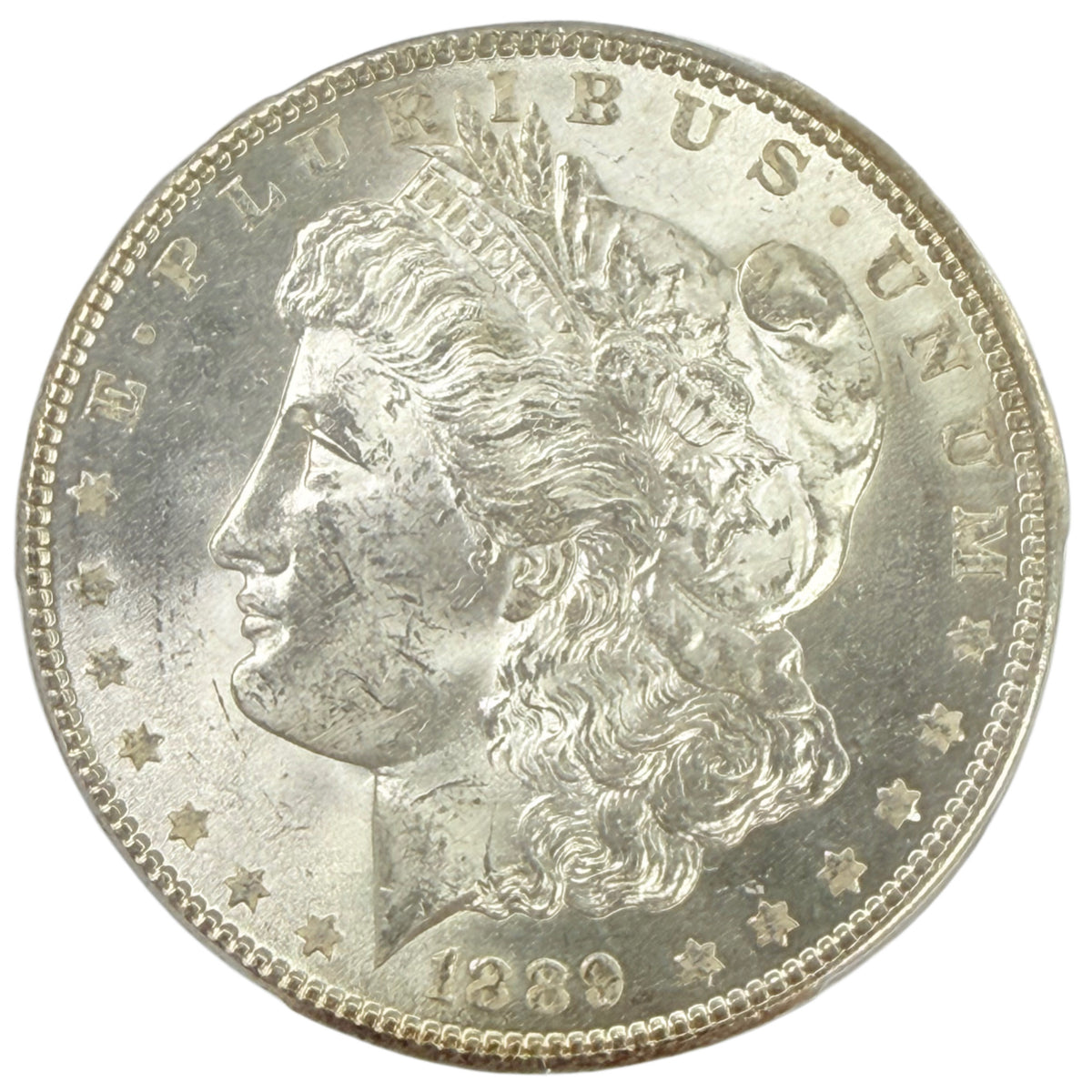 1889 Morgan Silver Dollar PCGS MS63