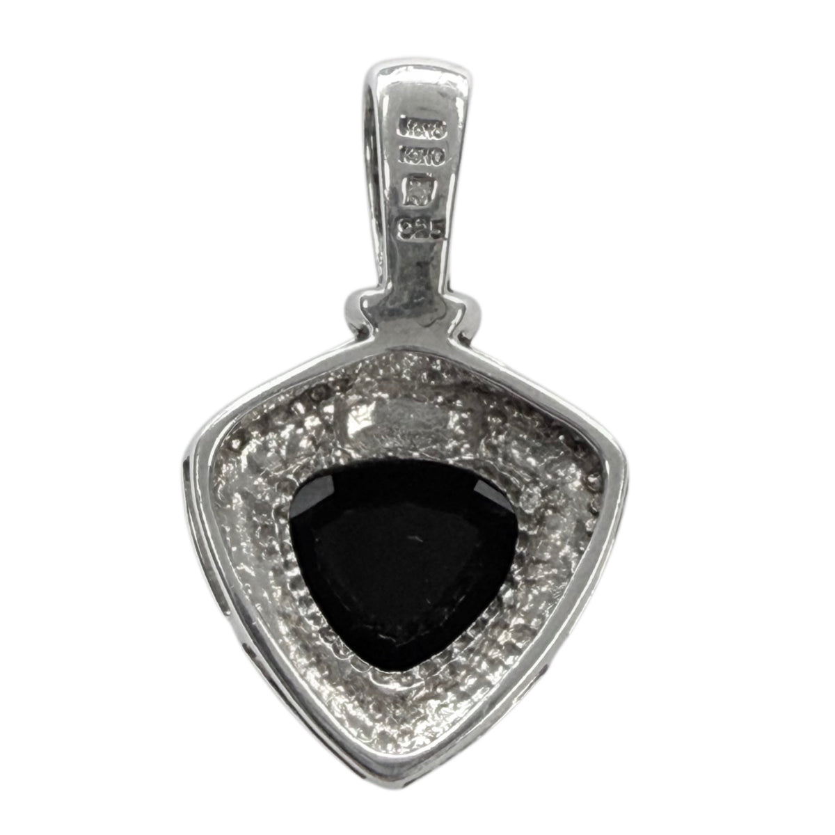 Abstract Silver Pendant