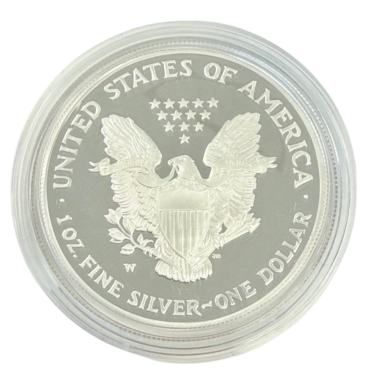 2005-W Proof American Silver Eagle (With Box & CoA)