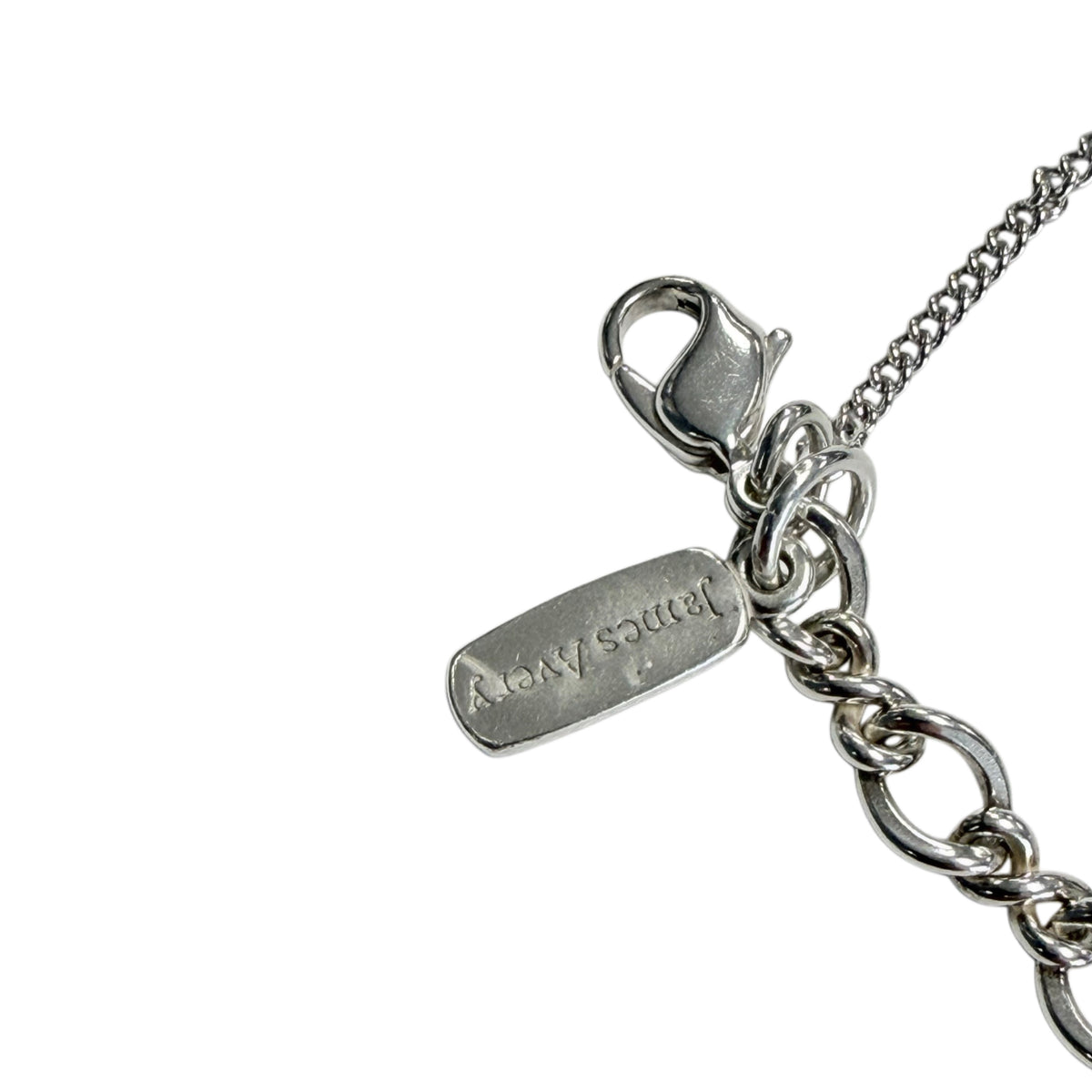 James Avery Sterling Silver Medium Twist Charm Bracelet