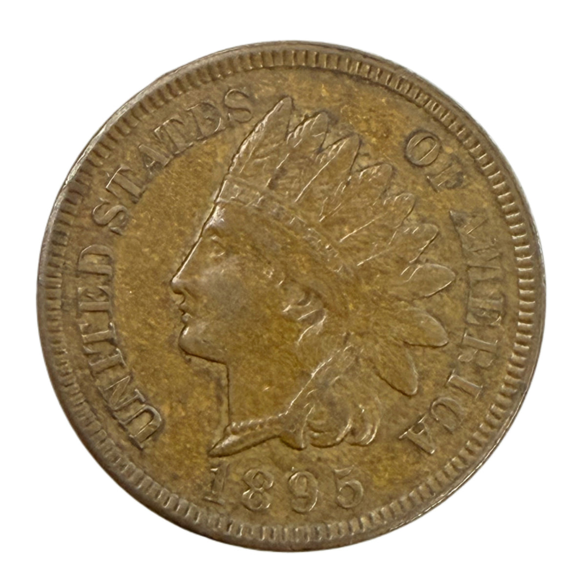 1895 Indian Head Cent (AU)