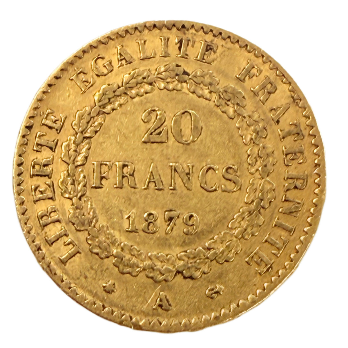 1879-A France 20 Francs