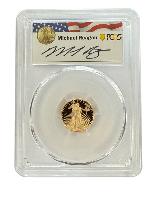 2021-W $5 1/10 oz American Gold Eagle PCGS PR69 DCAM