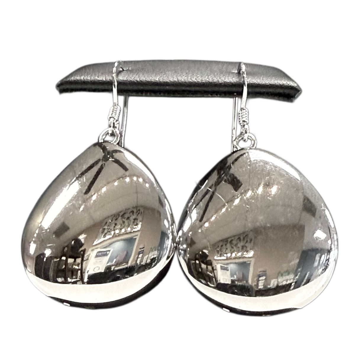 Silver Teardrop Earrings