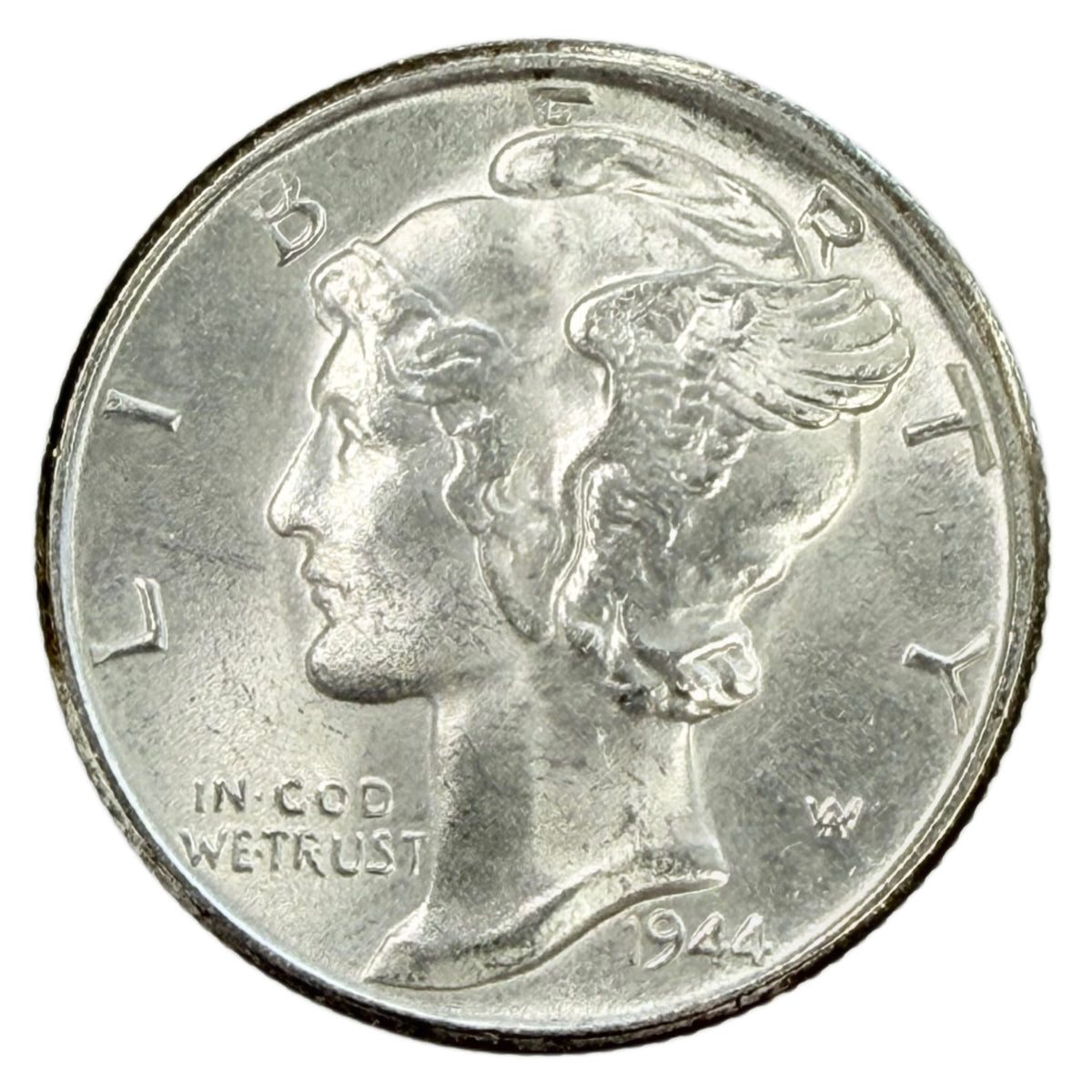 1944-S Mercury Head Dime (BU)