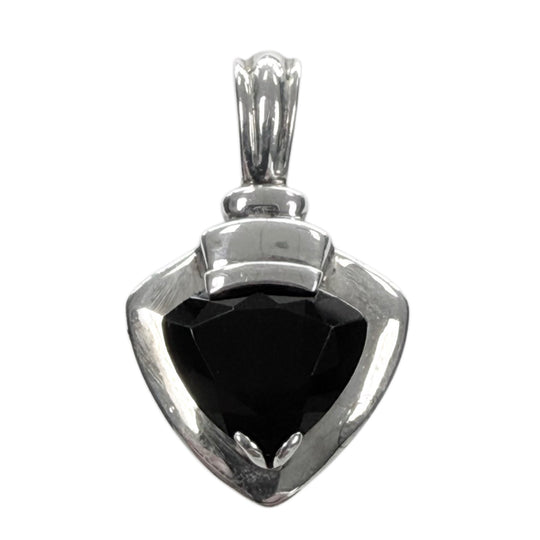 Abstract Silver Pendant