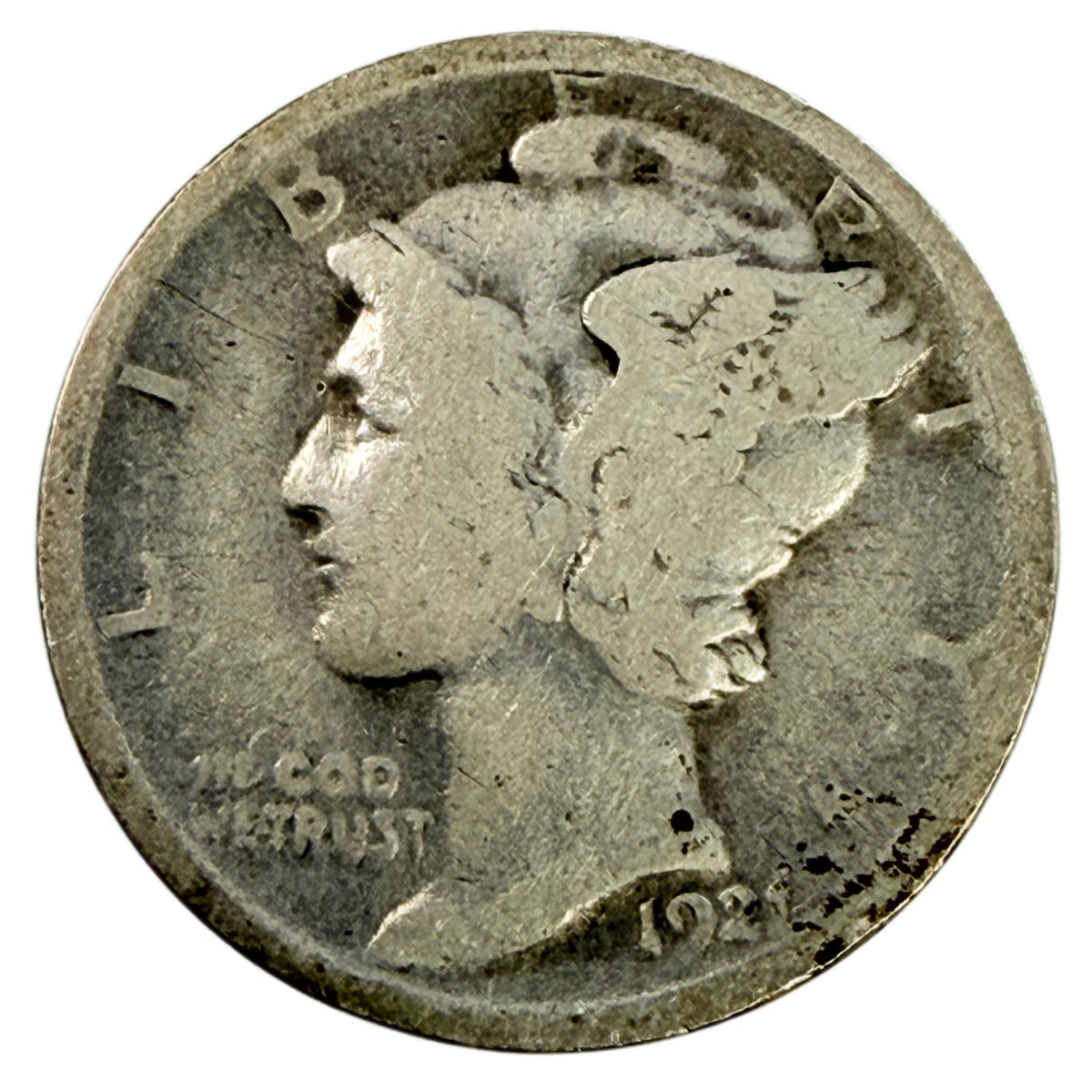 1921 Mercury Head Dime (G)