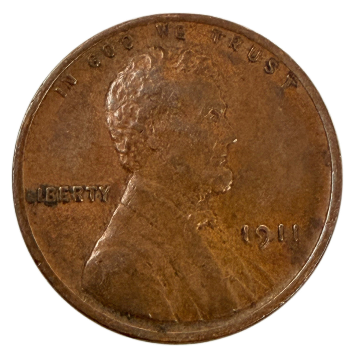 1911 Lincoln Cent (XF)