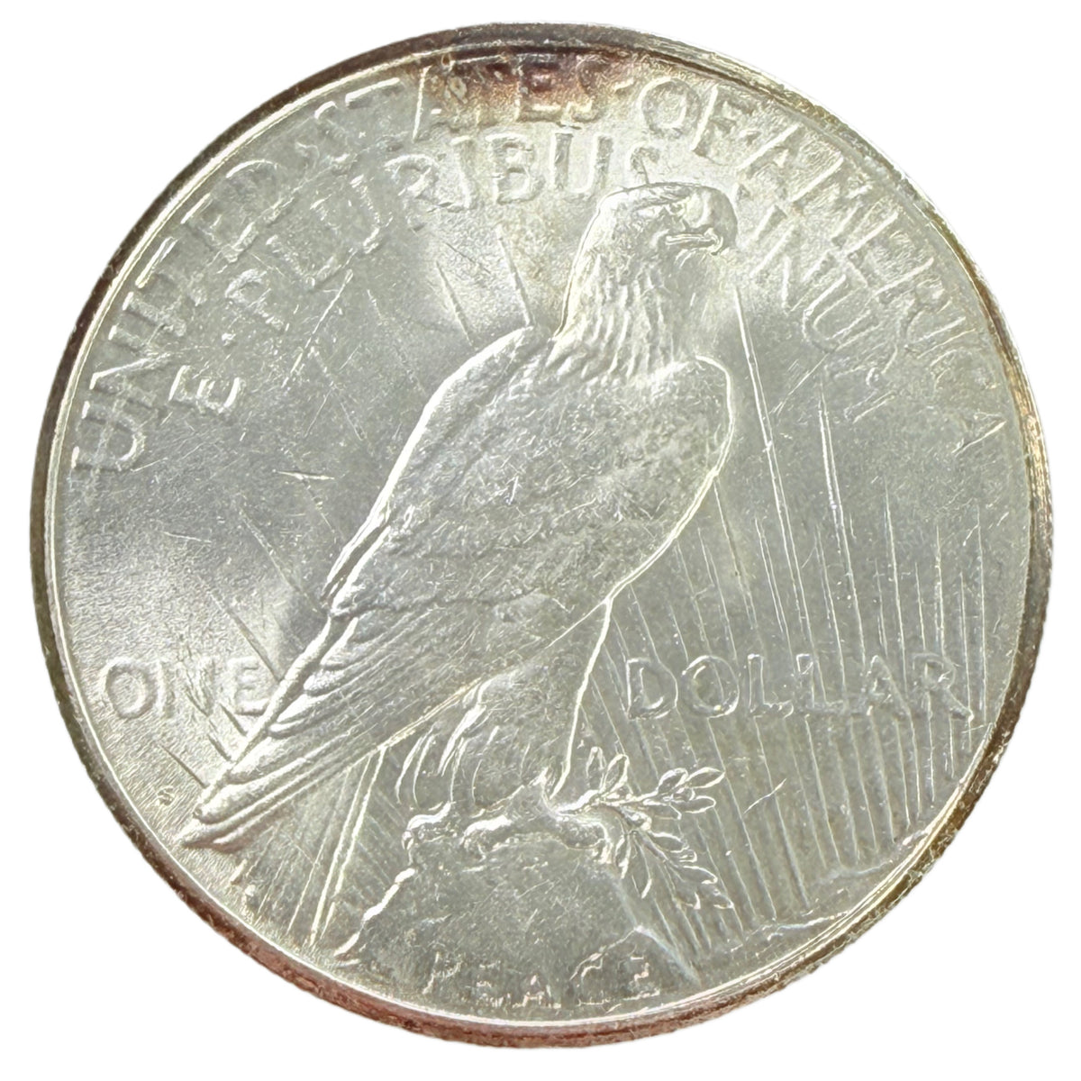 1923-S Peace Silver Dollar (BU)