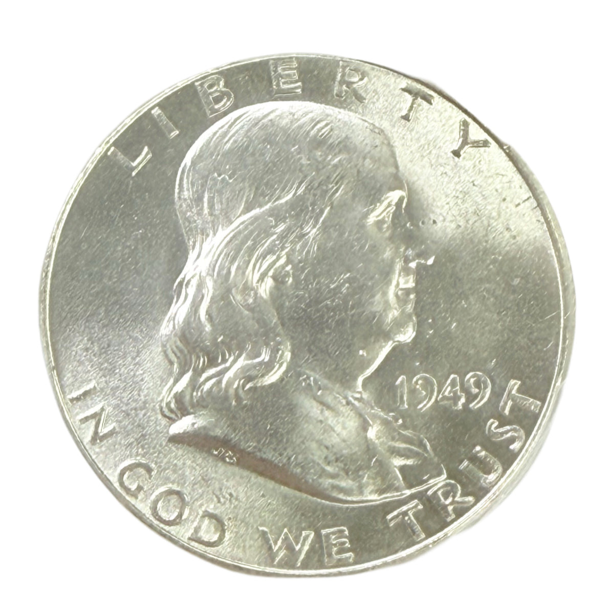 1949 Franklin Half Dollar PCGS MS64 FBL