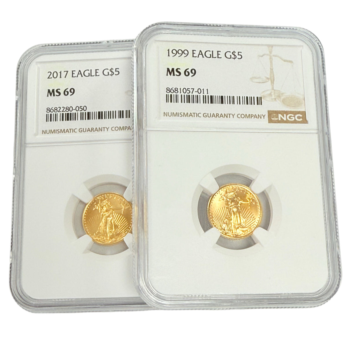 1/10 oz American Gold Eagle NGC MS69 (Random Year)