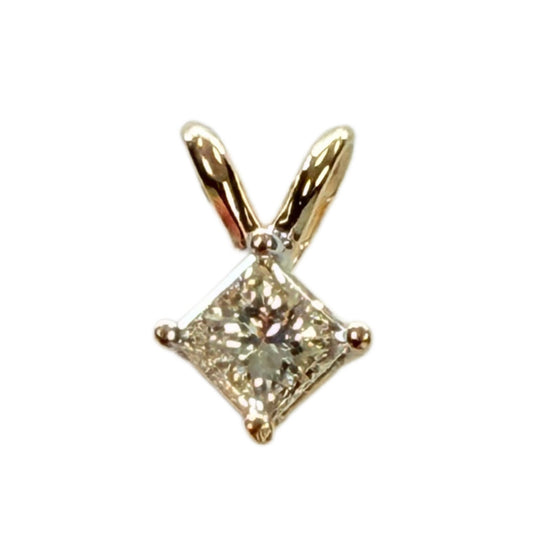 14k Gold & Diamond Pendant