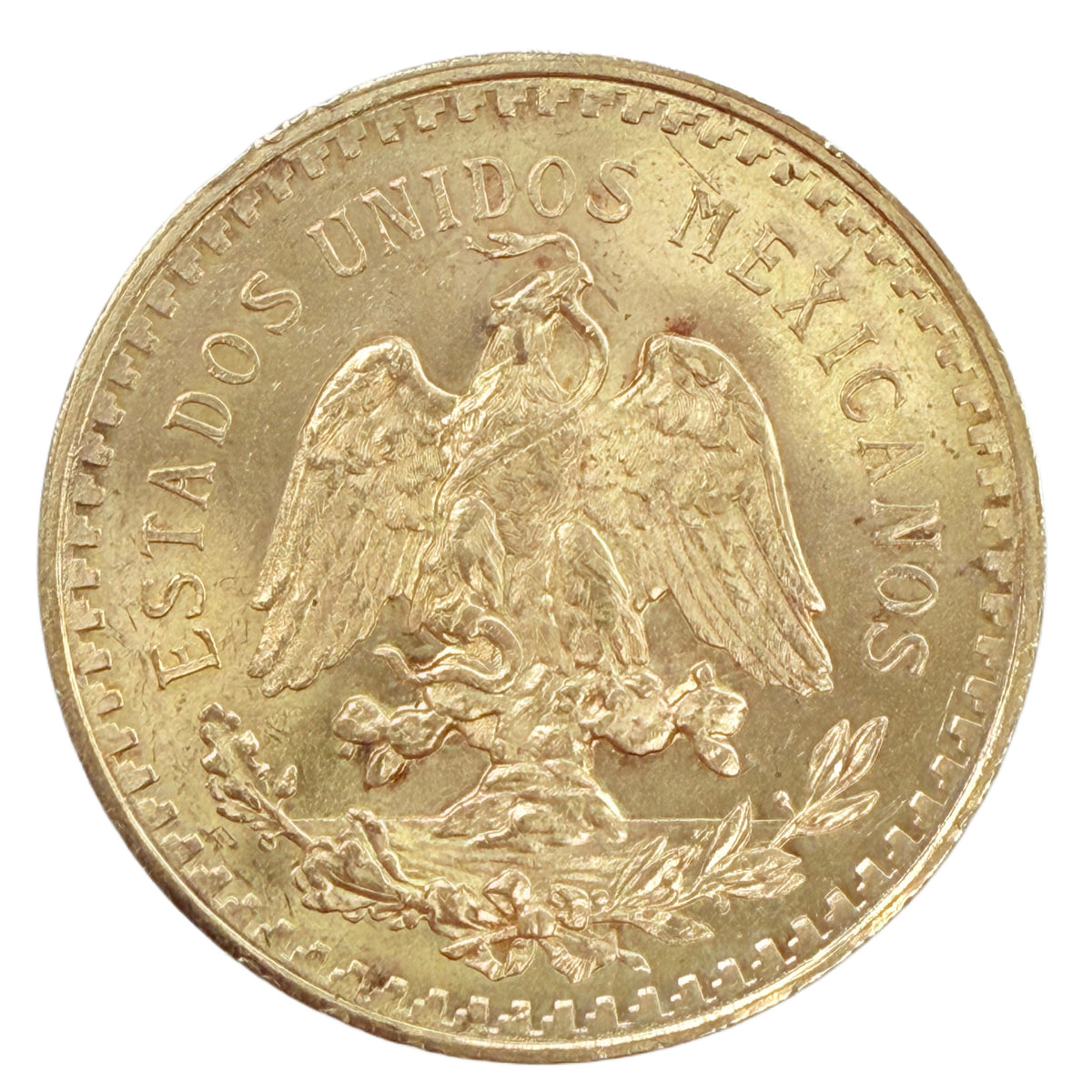 1945 Mexico 50 Peso Gold Coin (BU)
